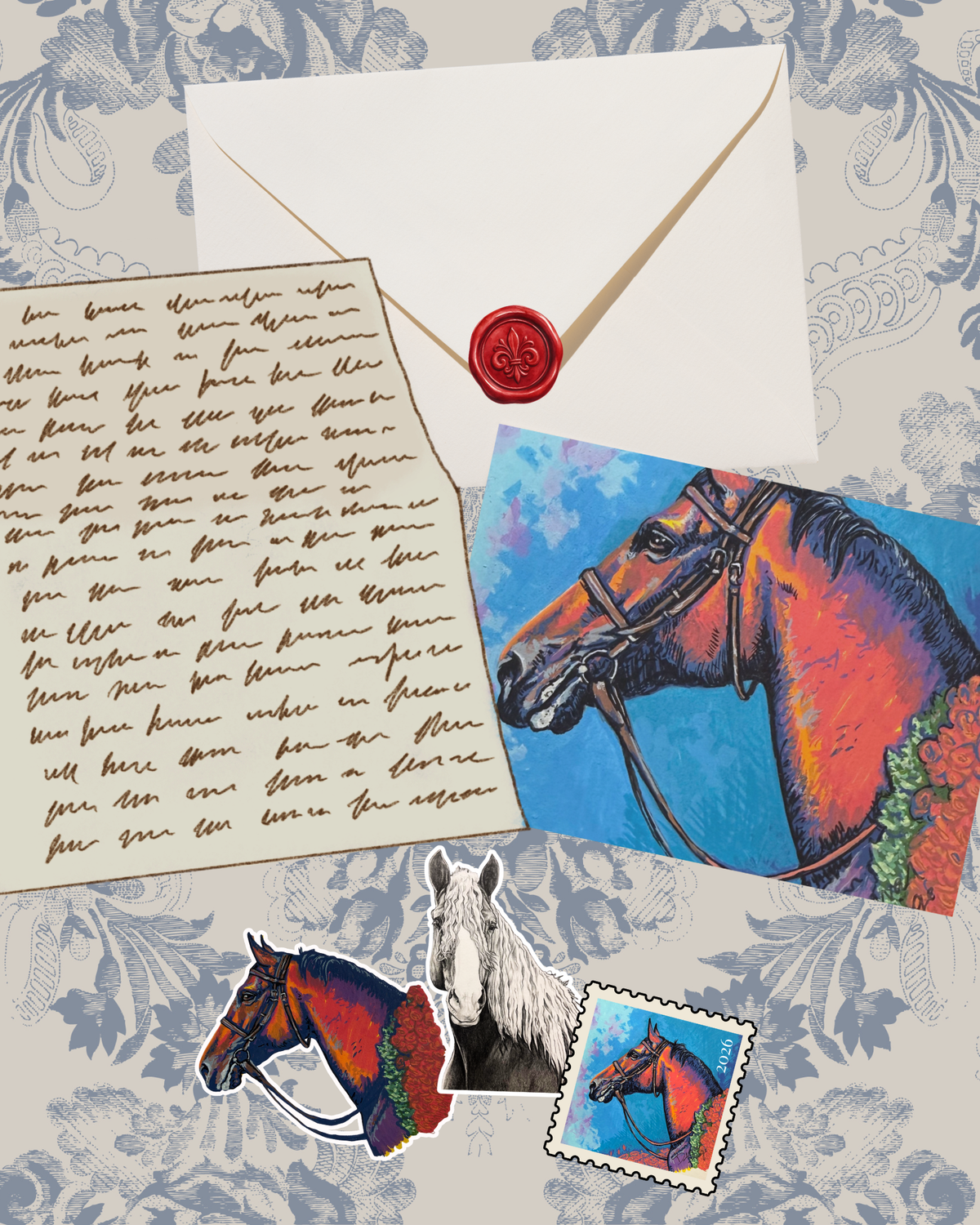 The 14.2 Express a Horse Mail Club